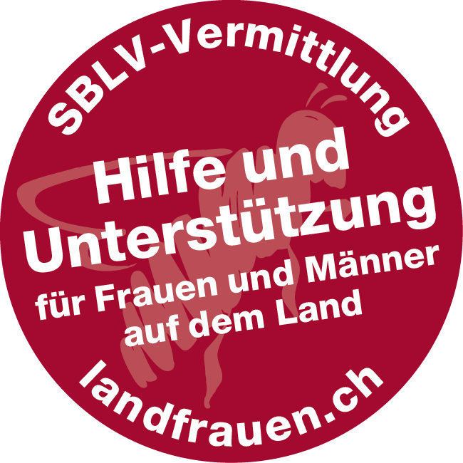 Button SBLV Vermittlung von Hilfe und Unterstützung